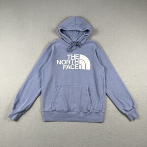 The North Face Half Dome Hoodie Women’s Small‎ Blue Pullover TNF Logo